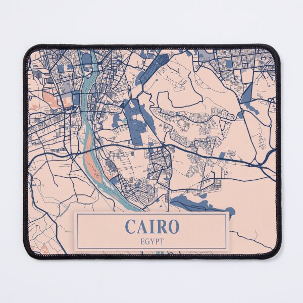 Item preview, Cairo City Map designed and sold by Peek-Designs.