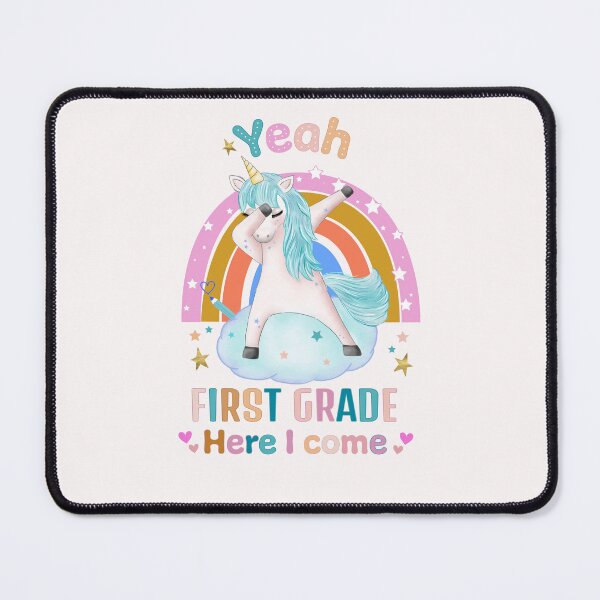Item preview, School enrollment beginning of school unicorn schoolchild 2024 first grade school designed and sold by Sandra Brezina.