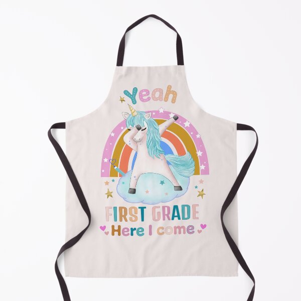 Item preview, School enrollment beginning of school unicorn schoolchild 2024 first grade school designed and sold by Sandra Brezina.