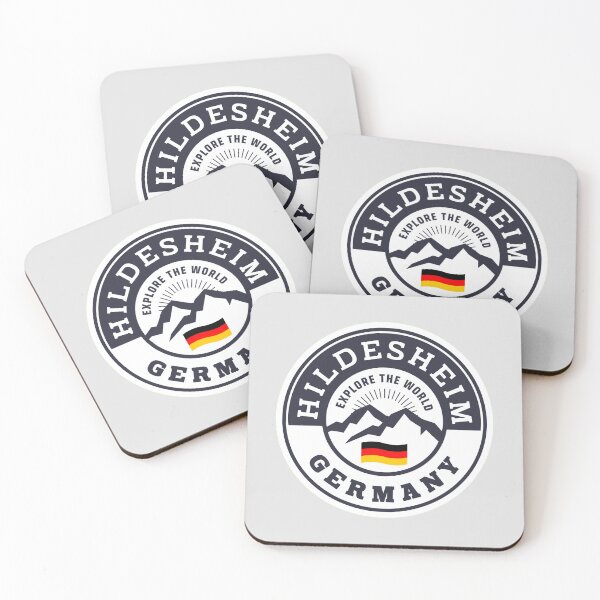 Item preview, Hildesheim Germany Black and White Crest designed and sold by World Designs.