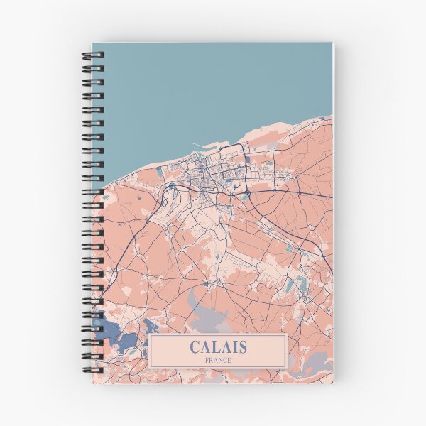 Item preview, Calais City Map designed and sold by Peek-Designs.