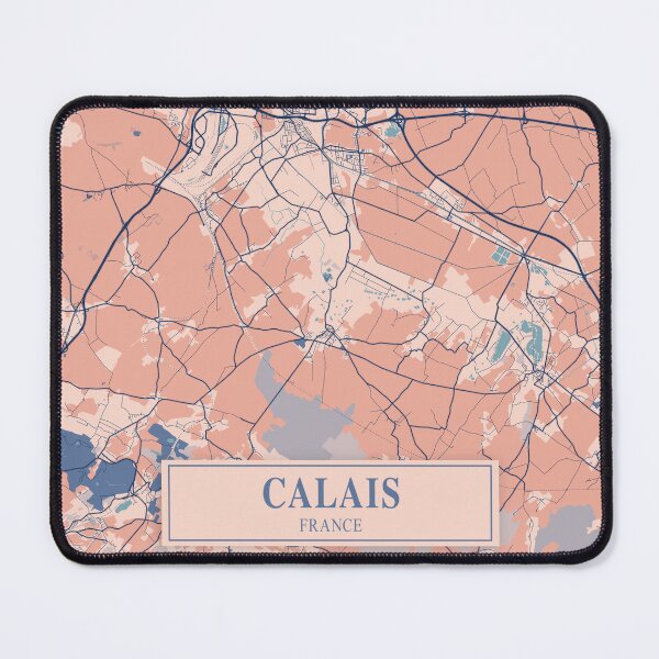 Item preview, Calais City Map designed and sold by Peek-Designs.