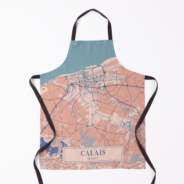Item preview, Calais City Map designed and sold by Peek-Designs.