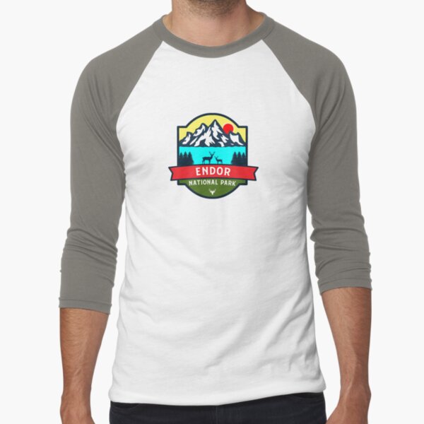 Camiseta ¾ estilo béisbol
