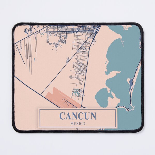 Item preview, Cancun City Map designed and sold by Peek-Designs.