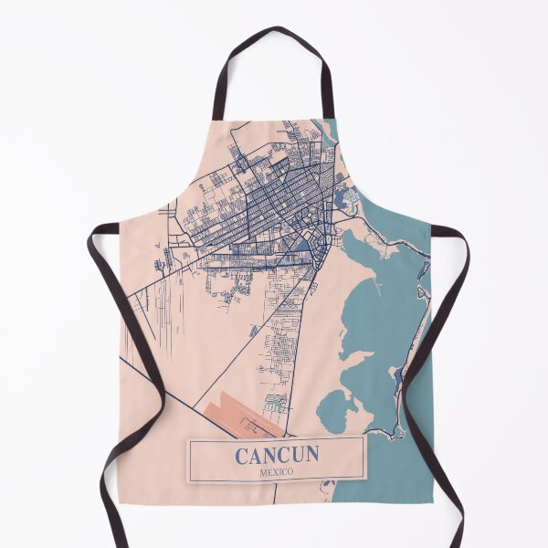 Item preview, Cancun City Map designed and sold by Peek-Designs.