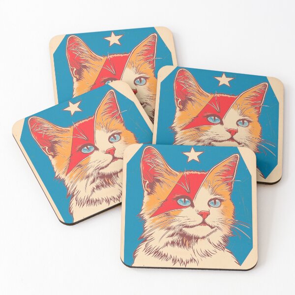 Item preview, Cat Star Kitty David designed and sold by RevivalPopShop.