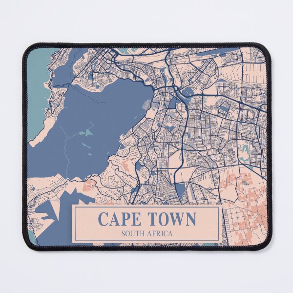 Item preview, Cape Town City Map designed and sold by Peek-Designs.
