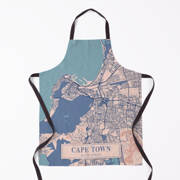 Item preview, Cape Town City Map designed and sold by Peek-Designs.