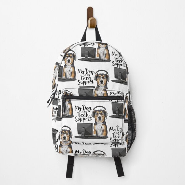 Item preview, Funny Dog Tech Support for Pet Loving Nerds designed and sold by BunBuntheDog-.