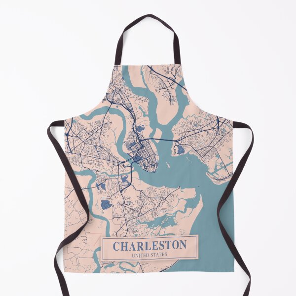 Item preview, Charleston City Map designed and sold by Peek-Designs.
