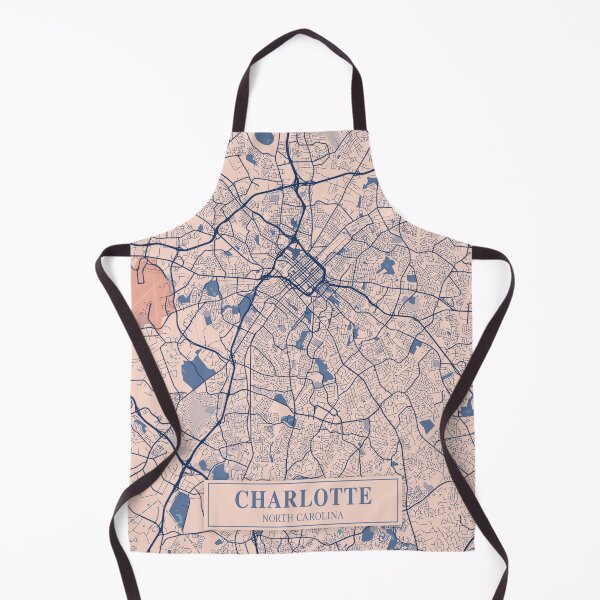 Item preview, Charlotte City Map designed and sold by Peek-Designs.