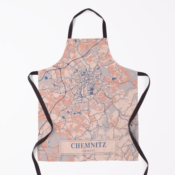 Item preview, Chemnitz City Map designed and sold by Peek-Designs.