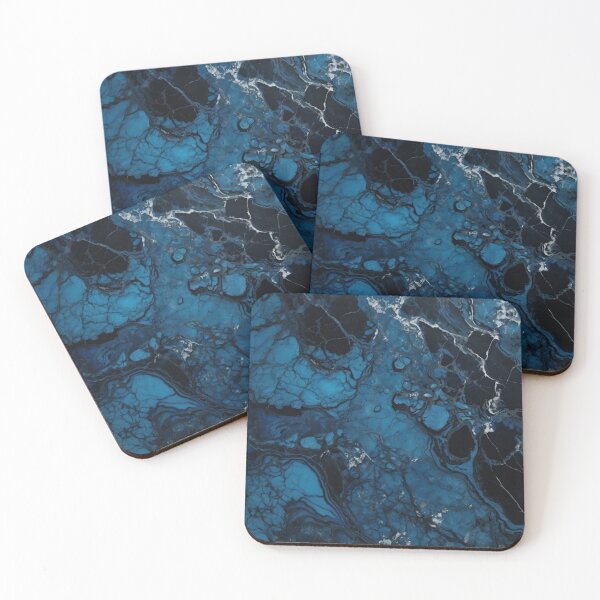 Item preview, Blue marble surface designed and sold by Attic-Junk.