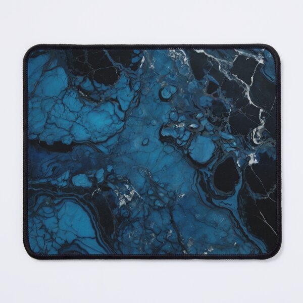Item preview, Blue marble surface designed and sold by Attic-Junk.