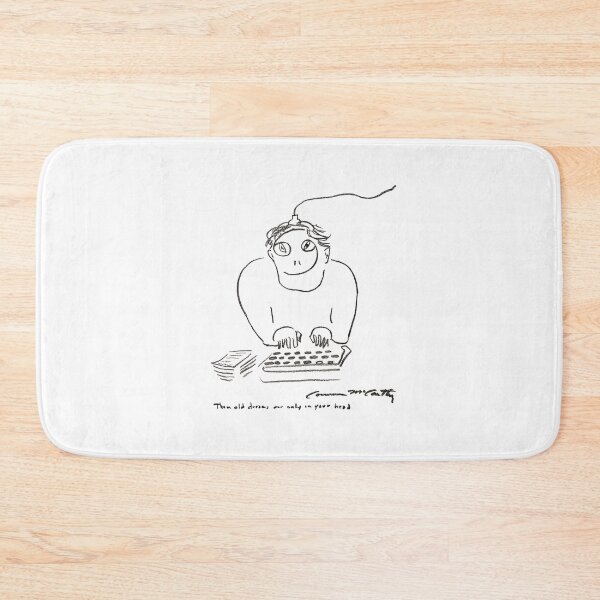 Item preview, Cormac McCarthy Self Portrait T shirt (white) designed and sold by LexiconQuotes.