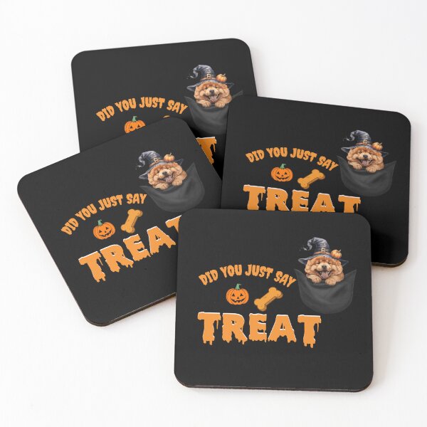 Item preview, Dog in a Pocket Chow Chow Halloween Design designed and sold by LovelyHappyGift.
