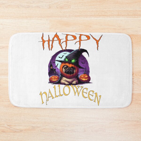 Item preview, GIFT HUMOR DOG PUG PUG HALLOWEEN designed and sold by HDS83720.