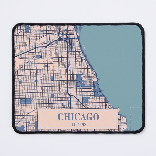 Item preview, Chicago City Map designed and sold by Peek-Designs.