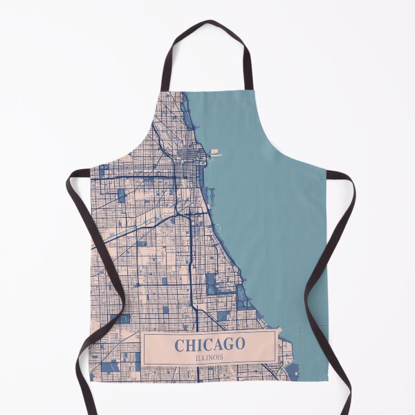 Item preview, Chicago City Map designed and sold by Peek-Designs.