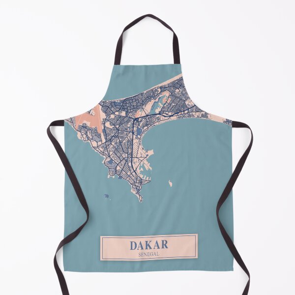 Item preview, Dakar City Map designed and sold by Peek-Designs.