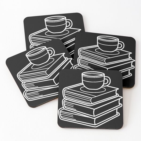 Item preview, Books and Coffee  designed and sold by GraphicsClub.