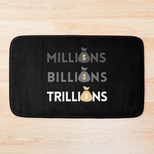 Item preview, Millions Billions Trillions Finance Enthusiast T-shirt designed and sold by Blendfactor.