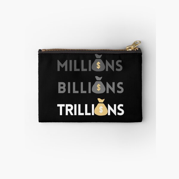 Item preview, Millions Billions Trillions Finance Enthusiast T-shirt designed and sold by Blendfactor.