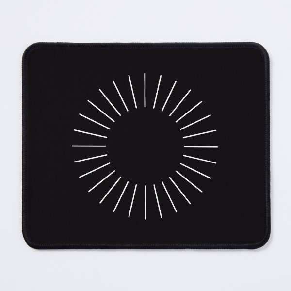 Item preview, Rays┃light┃mercy┃love┃rays sticker┃black and white rays design designed and sold by AVATAR-MANIA.