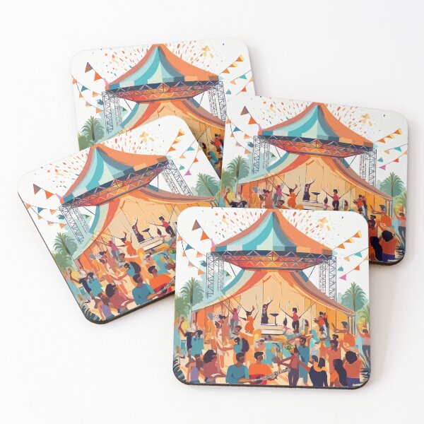 Item preview, Melodies Under the Stars: Outdoor Concerts designed and sold by bb-15artstudio.