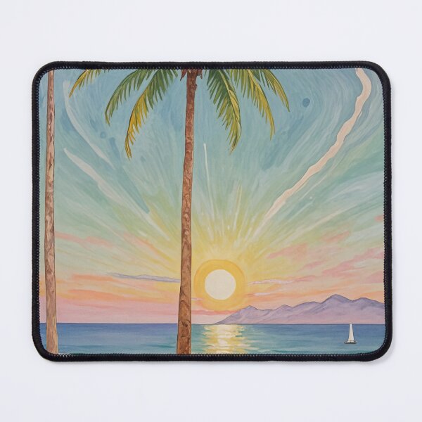 Item preview, Tranquil Shores: A Pastel Coastal Escape designed and sold by Lizetteh.