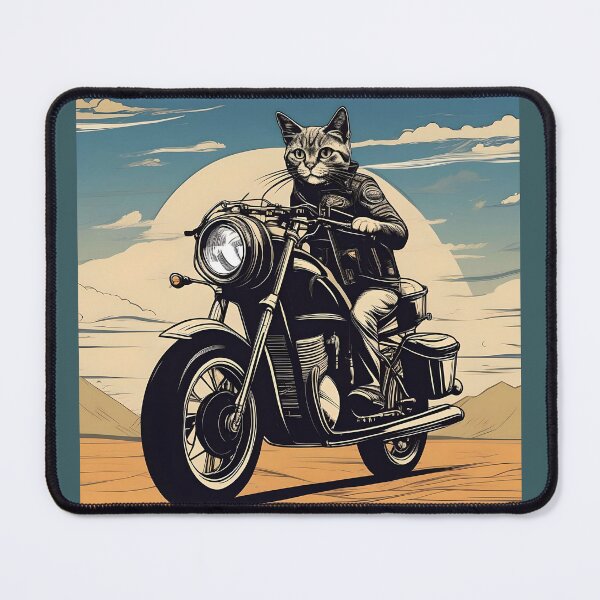Item preview, The Feline Biker designed and sold by Pandanime.