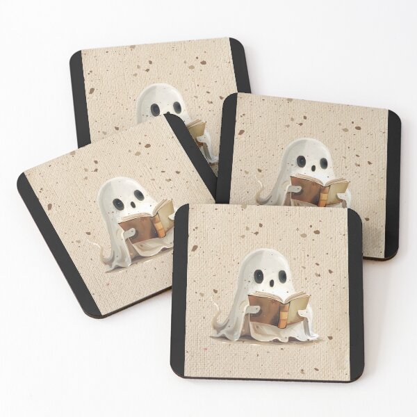 Item preview, Book Aesthetic Ghost Reading a Book designed and sold by MarcelooArt.