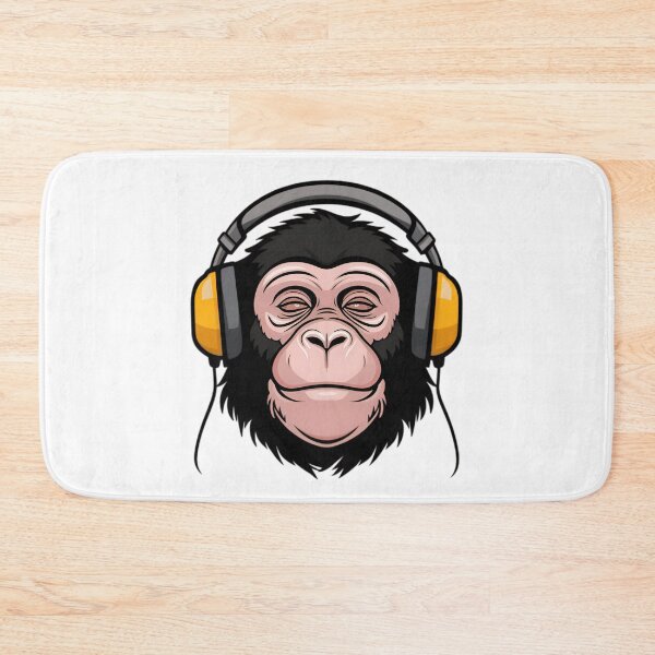 Item preview, Monkey Appreciating Music  designed and sold by PolygonPinnacle.