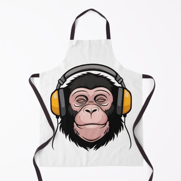 Item preview, Monkey Appreciating Music  designed and sold by PolygonPinnacle.