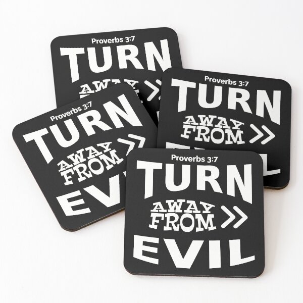 Item preview, Proverbs 3:7 Art: Turn Away from Evil designed and sold by Inspirahawke.