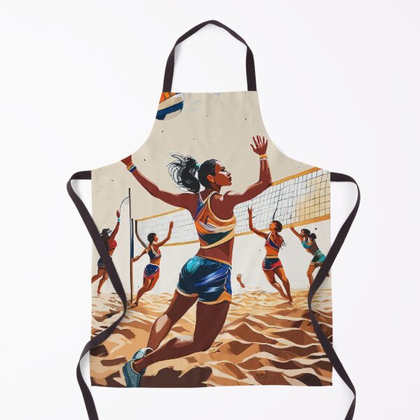 Item preview, Sandy Courts: Beach Volleyball designed and sold by bb-15artstudio.