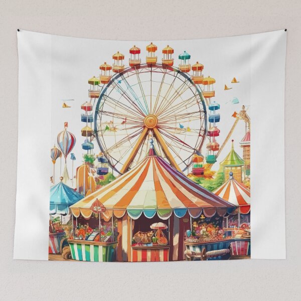 Item preview, Fairground Fun: Summer Fairs designed and sold by bb-15artstudio.