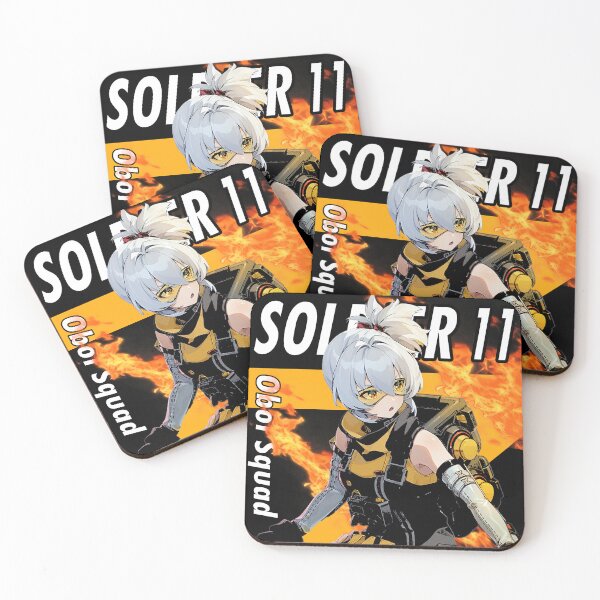 Item preview, Soldier 11 Zenless Zone Zero Shirt fan decals Soldier 11 zzz Stickers designed and sold by ItemWaifuArt.
