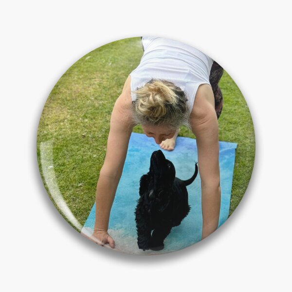 Item preview, Yoga with my dog designed and sold by AliciaSanson.