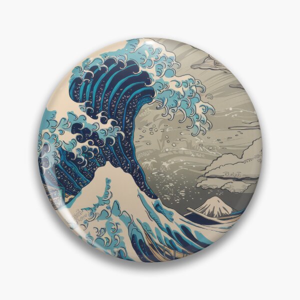 Item preview, Great Wave Off Kanagawa designed and sold by Angry Swan Designs.