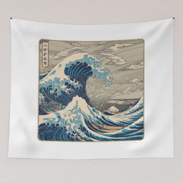 Item preview, Great Wave Off Kanagawa designed and sold by Angry Swan Designs.