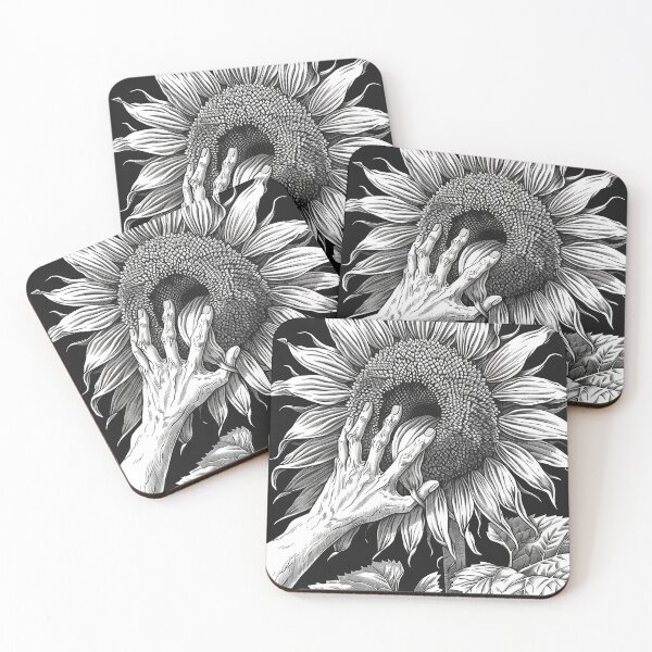 Item preview, The Enigmatic Caress – black and white melancholic manga anime designed and sold by ForsakenFrames.