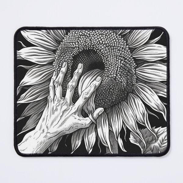 Item preview, The Enigmatic Caress – black and white melancholic manga anime designed and sold by ForsakenFrames.