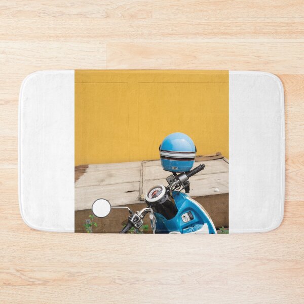 Item preview, Blue motorcycle designed and sold by hereImhere.