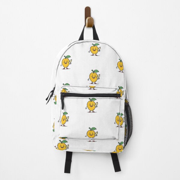Item preview, simple illustration of a mango fruit mascot with a discount label designed and sold by rasagamastore.