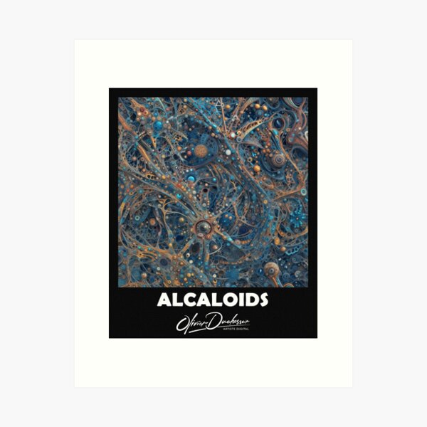 Aperçu de l'œuvre Alcaloids 112 créée et vendue par olivier duchossoir.