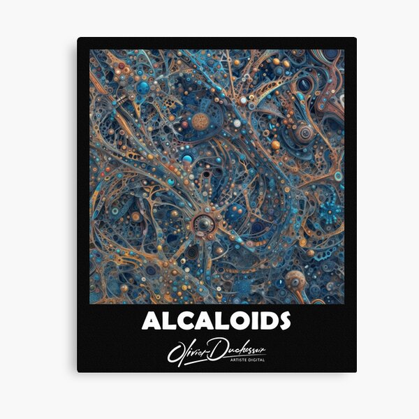Aperçu de l'œuvre Alcaloids 112 créée et vendue par olivier duchossoir.