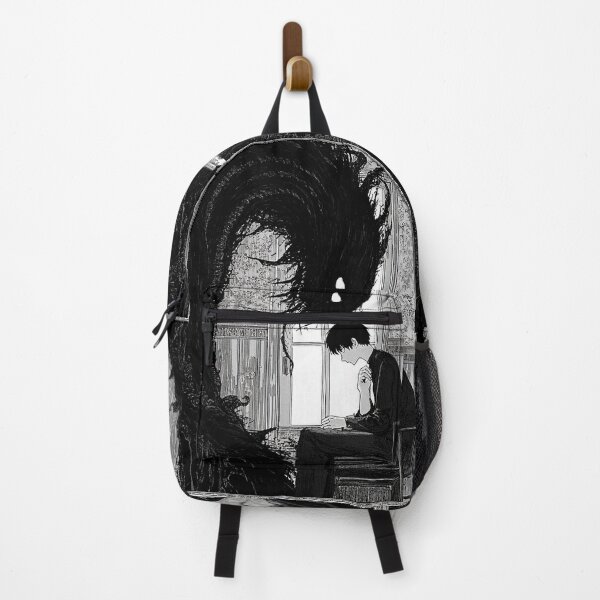 Item preview, Veil of the Inner Void – black and white melancholic horror manga anime boy designed and sold by ForsakenFrames.