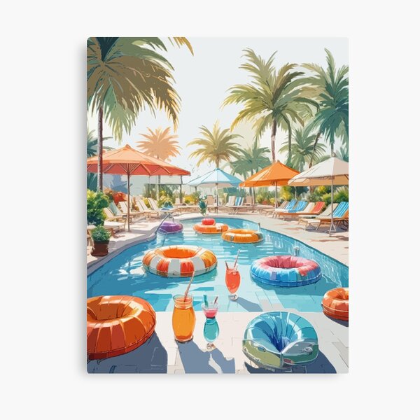Item preview, Splash and Fun: Summer Pool Parties designed and sold by bb-15artstudio.